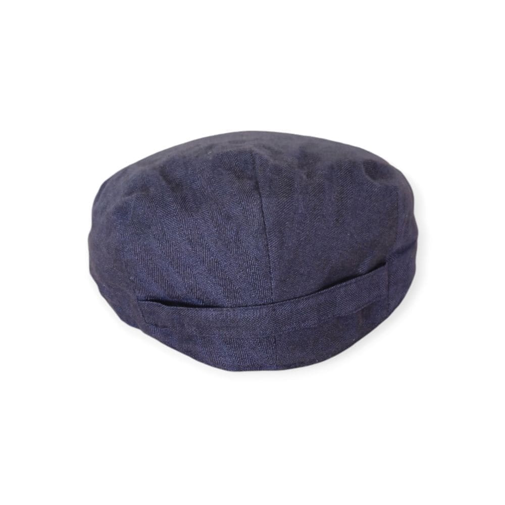 Irish Linen Cap in Blackberry – Handmade by Hatman of Ireland - Irish Caps – Heritage Style for Every Generation - Image 1