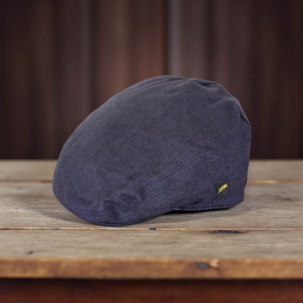 Irish Linen Cap in Blackberry – Handmade by Hatman of Ireland - Irish Caps – Heritage Style for Every Generation