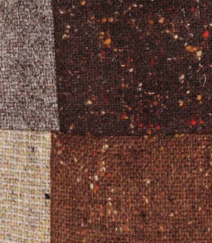 Brown Tones Donegal Tweed Patch Cap – Hatman of Ireland - Image 4