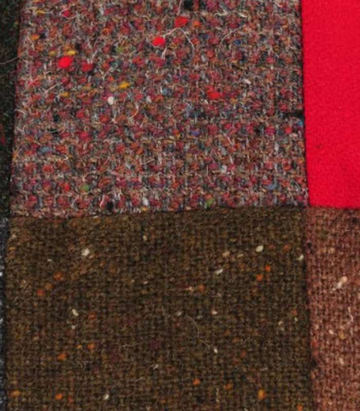 Red Patch Donegal Tweed Patch Cap – Hatman of Ireland - Image 4