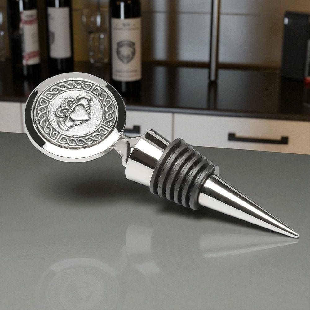 Claddagh Wine Stopper – Love, Loyalty & Friendship by Mullingar