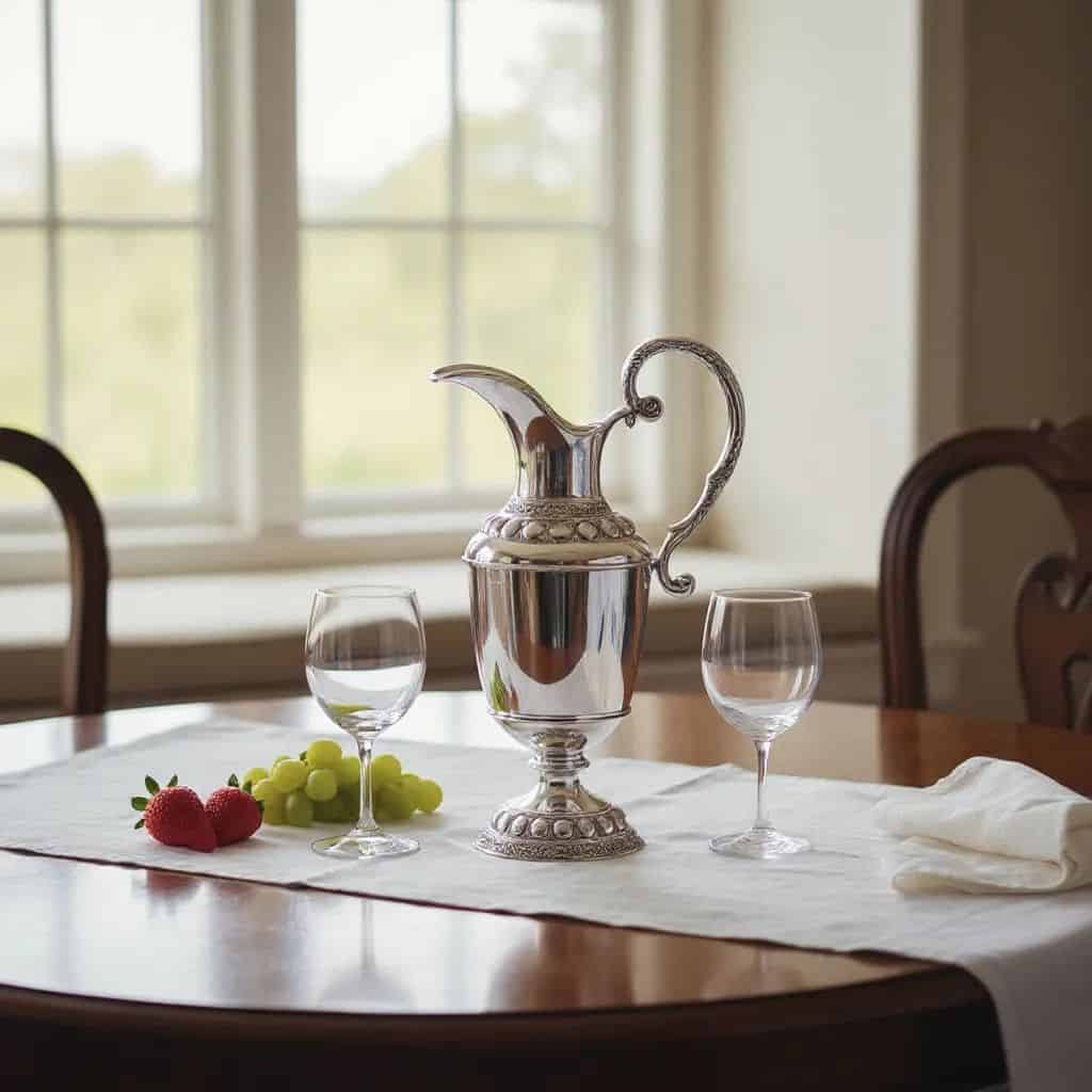 Mullingar Pewter Wine Carafe – Claret Jug Style