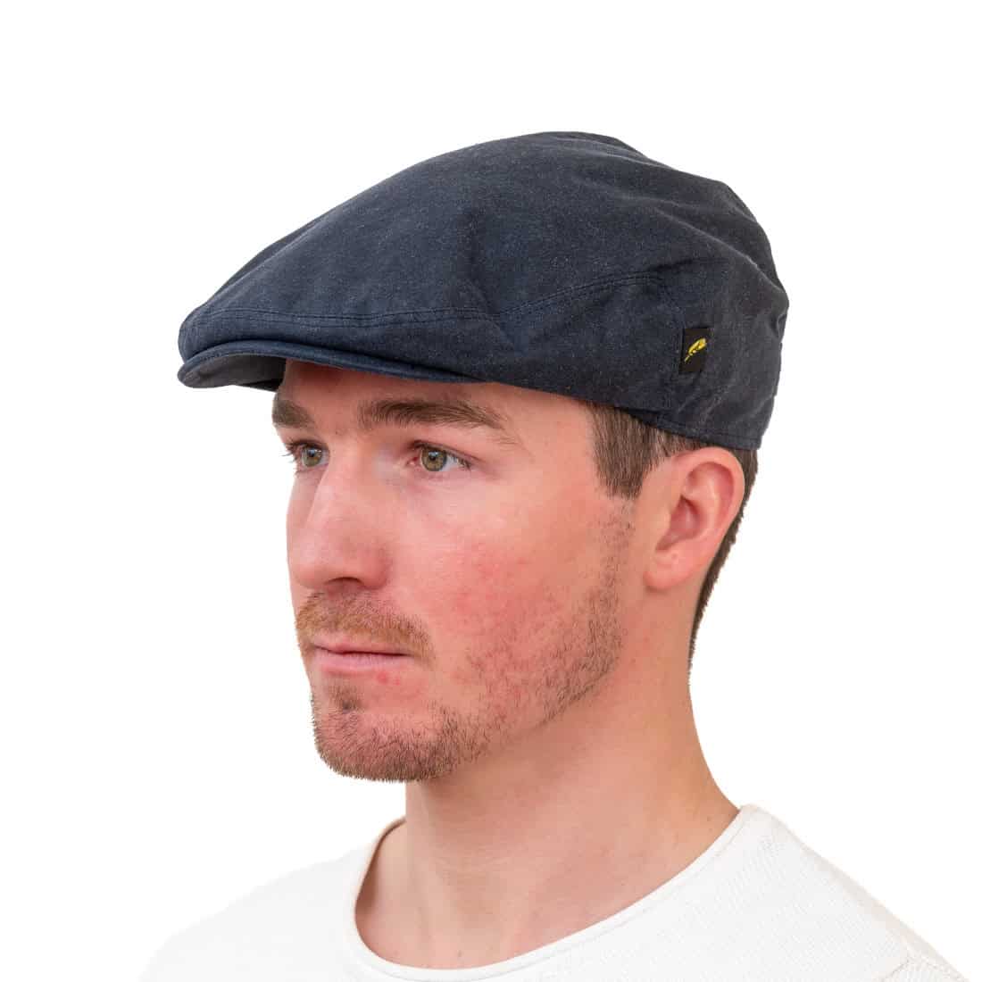 Navy Blue Waxed Dubliner Cap – Hatman of Ireland