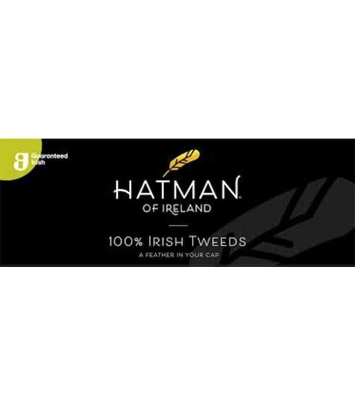 Brown Salt & Pepper Tweed Baseball Cap – Hatman of Ireland - Image 2