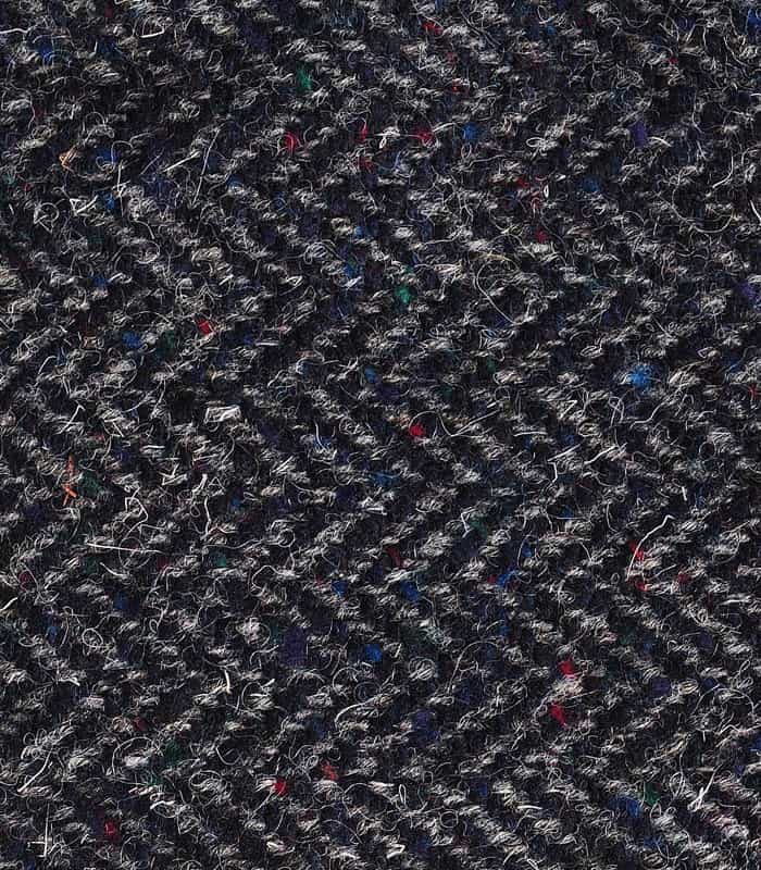 Deerstalker Sherlock Holmes Hat - Charcoal Donegal Tweed - Hats - Image 2