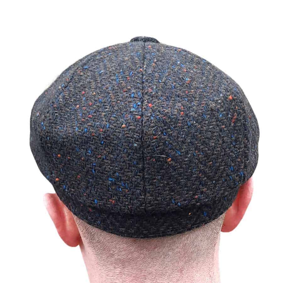 Scholar Newsboy Cap – Moss Green Kerry Tweed - Image 3